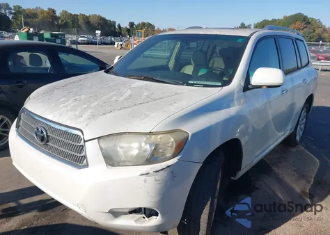 2008 Toyota Highlander Hybrid Limited из США, поврежденный, VIN JTEEW44A582002188